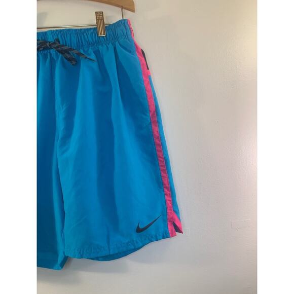 NIKE Boy’s Turquoise Lined Board Shorts / Size: Medium - Picture 7 of 10
